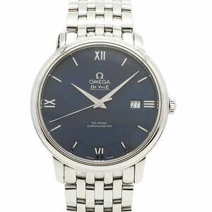 Omega De Ville 424.10.40.20.03.001 Navy Dial Men's Watch